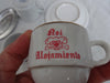 Lote Taza Antiguo Publicitario Hotel Alojamiento Telo 7