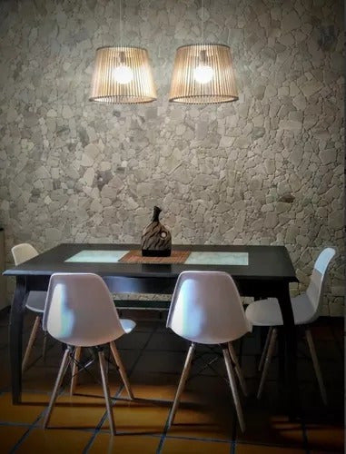Modern Nordic Design Wooden Pendant Ceiling Lamp Premium MDF 5