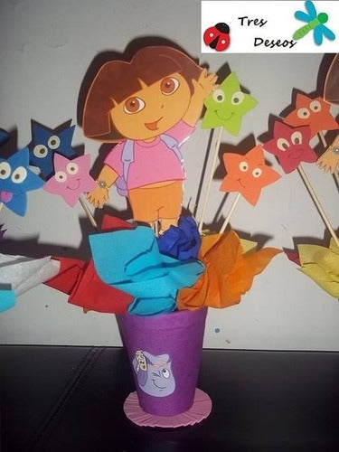 Dora the Explorer Centerpieces EVA Foam Decorations X1 1