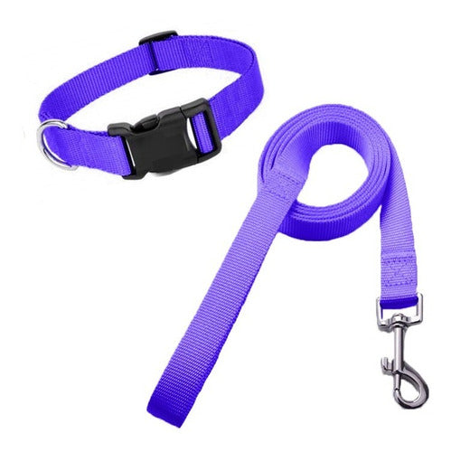 Nylon Collar and Leash Set for Dogs and Cats Various Sizes 20