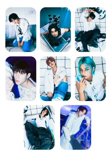 25 Photocards Kpop Stray Kids Rockstar Concept 0