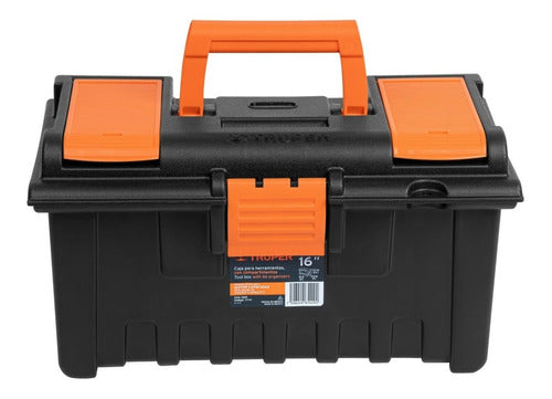 Truper 16" Tool Box with Compartments 3