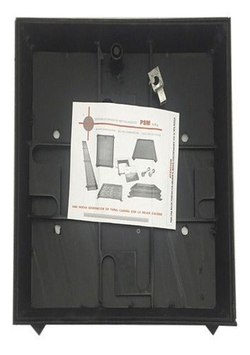 PSM Inspection Door 40x30 Cm Hydro Massage Black Iron 0