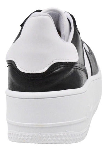 Tres Corazones Women's Casual Sneakers in White and Black 1