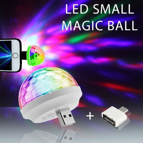 SolarLine Fiesta Car RGB Magic USB Audiorhythmic Ball 4