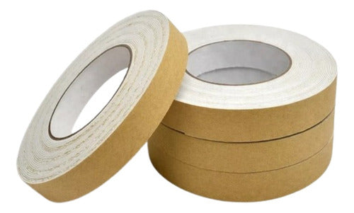 Cinta Bifaz 24mm X 10mts Para Montaje Pesado Foam Tape 0