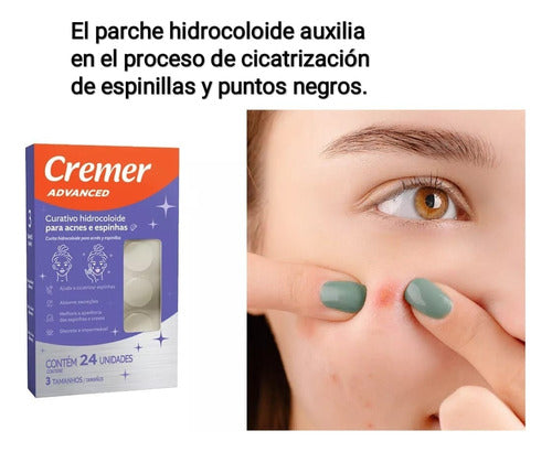 24 Parches Para Eliminar Y Cubrir Acne. Granos Cicatriza. 2