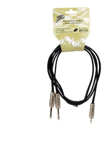 ZG Cable 3.5 Mm Stereo A 2 1/4 Mono 1.8m 0