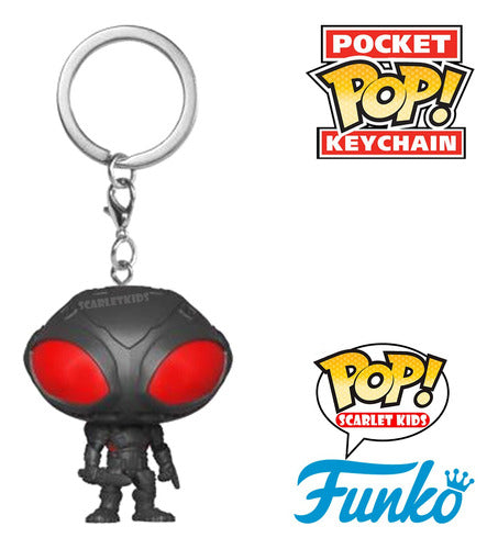 Funko Pop! Keychain Black Manta Aquaman Original Scarlet Kids 1