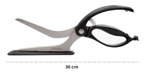 Pedrini Stainless Steel Pizza/Tart Cutter Scissors 2