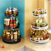 Clicshop Rotating Organizer Kitchen Spice Rack 3 Levels 1