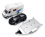 Toy Camper Rv Trailer Towing Supercar Sports Model Car Dieca 4