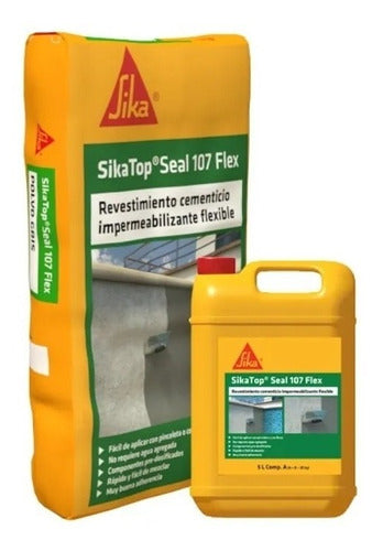 Sika SikaTop Seal 107 Flex Flexible Cementitious Waterproofing 0