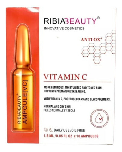 Ampollas Ribia Beauty De Vitamina C Por 10 Und 0