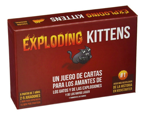 Asmodee - Exploding Kittens Base En Castellano Febo 0