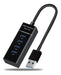 Hub Usb 3.0  Com 4 Portas Para Notebook Varias Entradas Usb 1