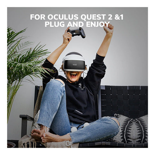 Cable Qculus Link Compatible Con Accesorios Quest 2 Y Vr, C 2