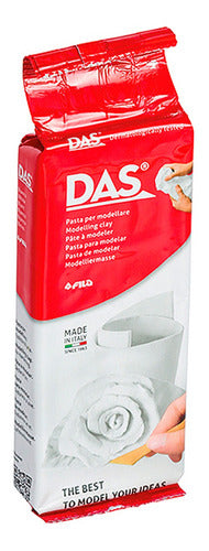 DAS White Air Dry Modeling Clay 600g Sculpting Paste 0