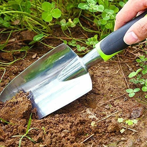 Paleta De Jardín Y Pala De Mano Ancha En Punta Con Mango Erg 1