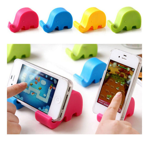 Elefante Soporte Apoya Celular Tablet Souvenir (pack X 8) 2