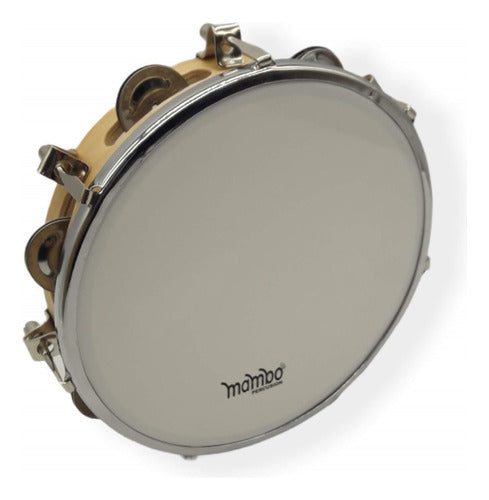 Mambo DP-908HT 8" 20cms Tambourine with Tension Rods 1