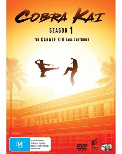 Cobra Kai - Temporada 1 Dvd Doble Nuevo Importado 0