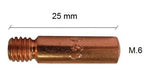 Picos Tubo De Contacto M.6 Torcha Ø 0,8 Y Antiadherente 2