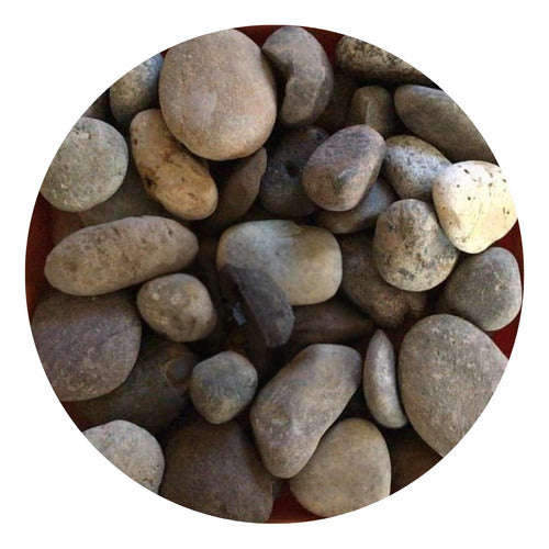 Nuevo Vivero Hanasono River Pebbles for Garden - 10 Kg Bag 0