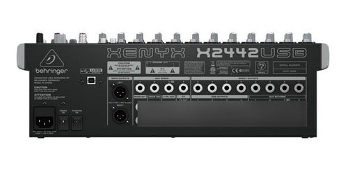 Behringer Xenyx X2442 USB Technical Support 1