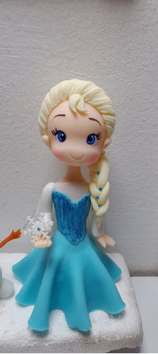 Yanilen Creaciones Frozen Elsa Y Olaf Adorno Para Torta 2