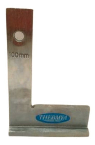 Thebmya Zinc-Plated Squaring Tool with Hat - 200 x 120 mm 0