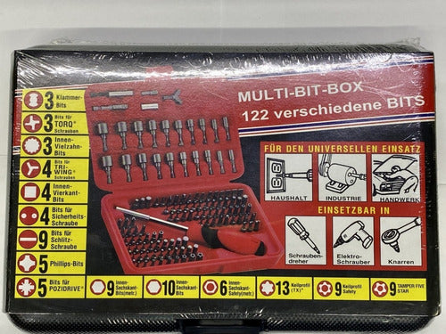 122-Piece Interchangeable Bits Set with Magnetic Adapter Socket 5