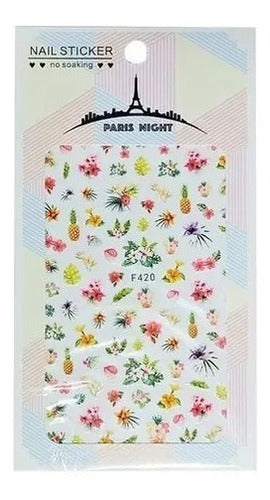 Paris Night Nail Art Stickers Decoration Paris Night X3u 0