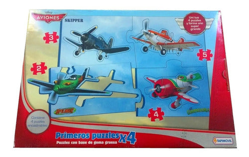 Tapimovil First Puzzles Airplanes Cars X 4 Original 0