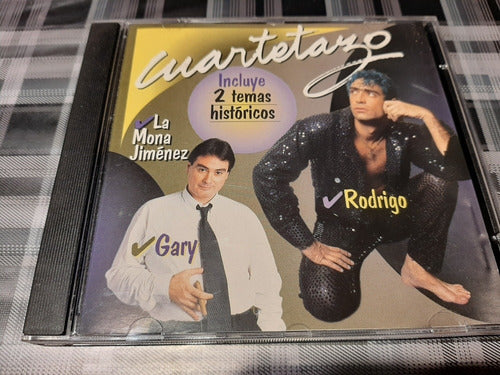 Cuartetazo - Cd Original Compilado - Rodrigo - Gary - Mona 0