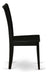 East West Furniture Clarksville - Double X Back Kitchen Chairs 2