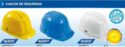 Casco De Seguridad Azul Power Na4031 3