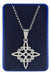 Generic Witch Knot Pendant + 60cm Chain + Case 0