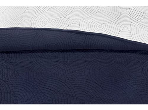 Brielle Home Wave - Reversible Ultra-Soft Comforter Set 4