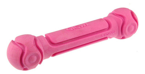 GiGwi G Foamer Pink Bone Dog Toy 0