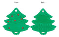 Nuby All Silicone Holiday Tree & Gingerbread Man Cookie Teether 4