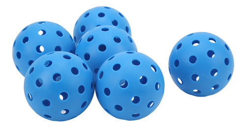 Conjunto De Bolas De Picleball De Treinamento Com 6 Peças De 2