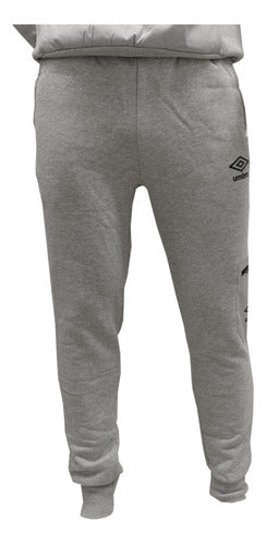 Umbro Pantalón Hombre Pocket Gris Melange Negro - Menpi 0