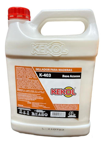 Kekol Water-Based Wood Sealer K403 4 Lts 0