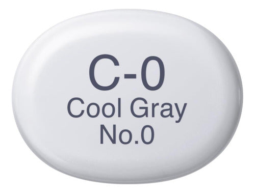 Copic Cool Gray C0 Marker - Mosca 1