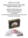 Naipes Cartas De Poker Old Player X5 Unidades 1