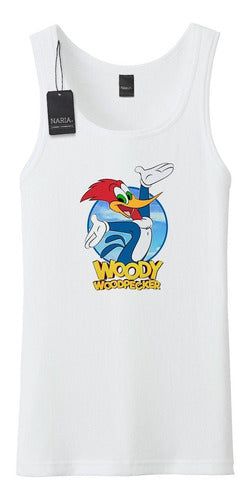 Men's Tank Top Crazy Bird Art Logo Design - PSLO6 0