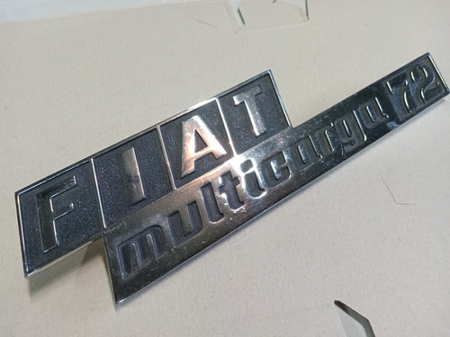 FIAT 1600 Multicarga 72 New Original Emblem 2