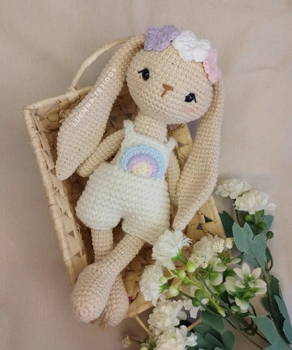 Luenna.tejidos Bunny Comfort Doll Amigurumi Crochet Baby 3