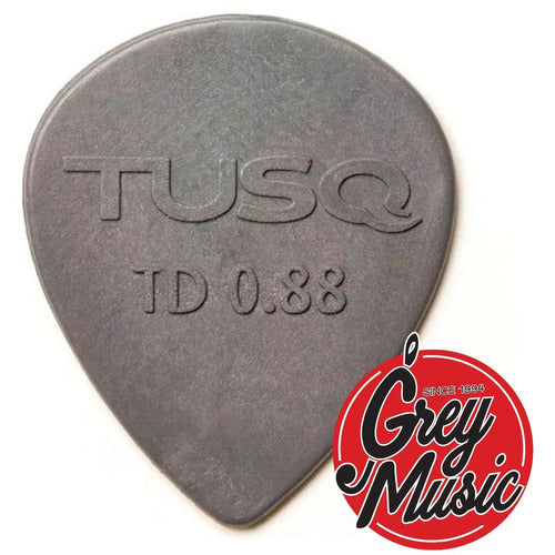 Tusq Tear Drop Guitar Pick Grey Pqp-0588-g 0